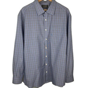 Denver hayes long sleeve no iron button up XL